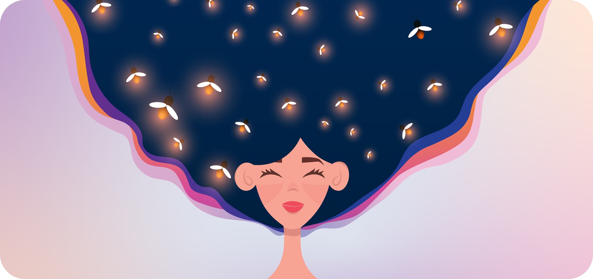 Luminous Minds illustrated visual identity