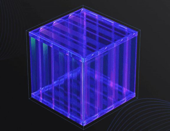 Ocean Product - 3d Cube