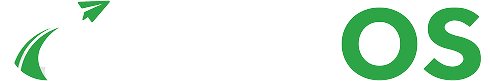 CareerOS platform logo - A symbolic airplane taking off representing career growth